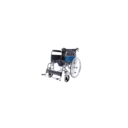 Chaise standard en inox avec toilette