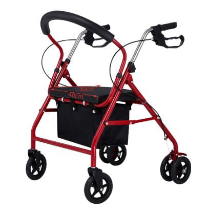 Déambulateur à 4 roues avec assise