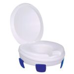 Rehausse de toilette avec couvercle